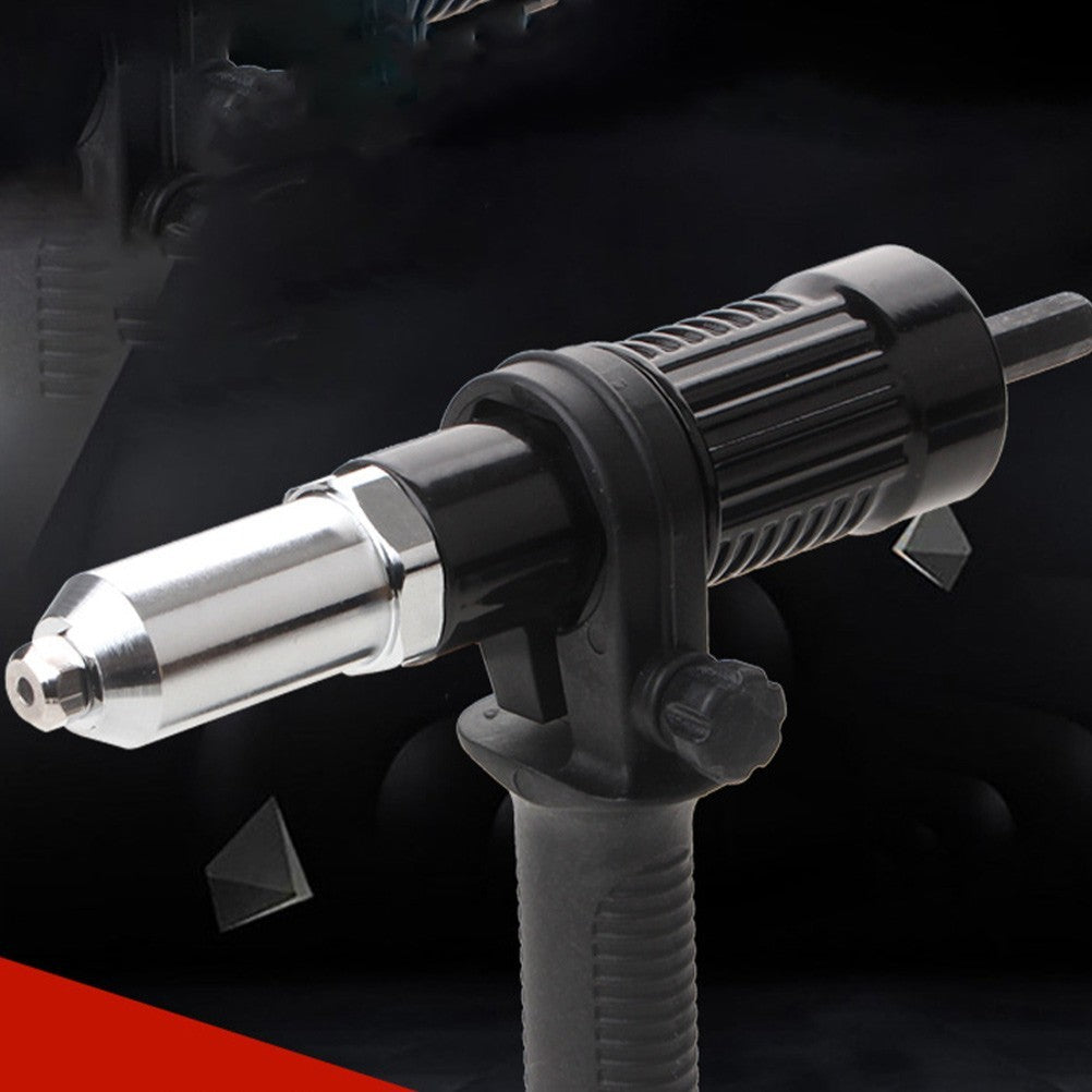 Metal Rivet Shooter Connector Pulling Machine Joint Right Angle Drill Adapter