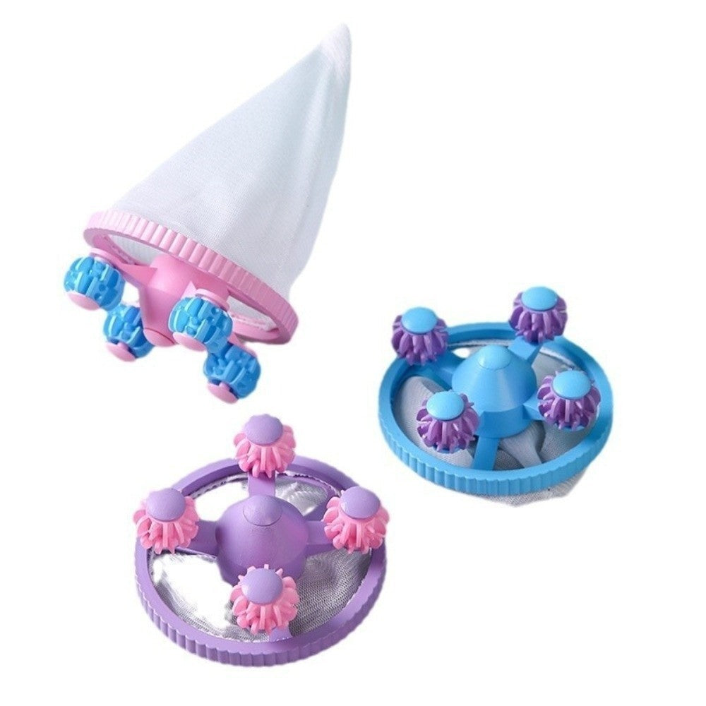 3pcs Reusable Laundry Pet Hair Catcher Lint Catcher  for Clothes Color Random