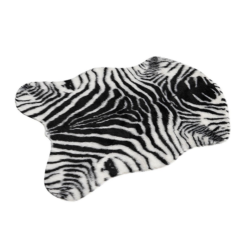 Zebra Floor Rug Animals Bath Mat Bedroom Ground Mat