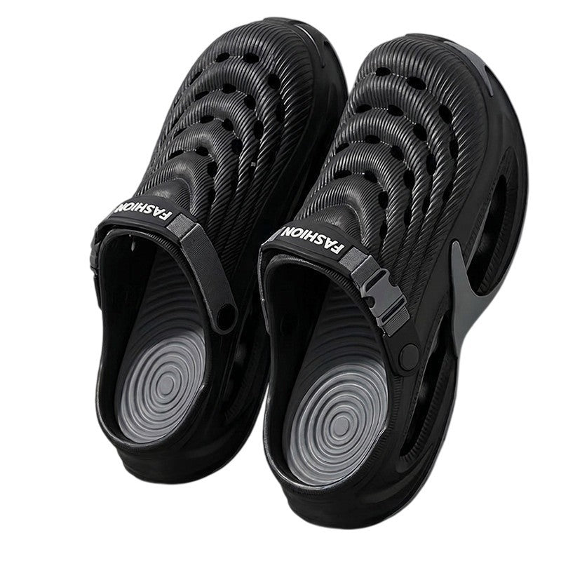 Fashion Hollow Out Thick Bottom Sports Sandals Mens EVA Soft Sole Summer Sandals