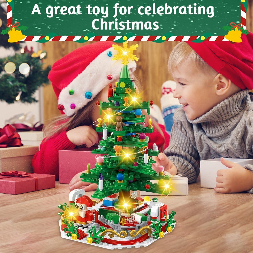 24pcs Advent Calendar 2025 Christmas Tree Building Set Boxes Countdown Block UK