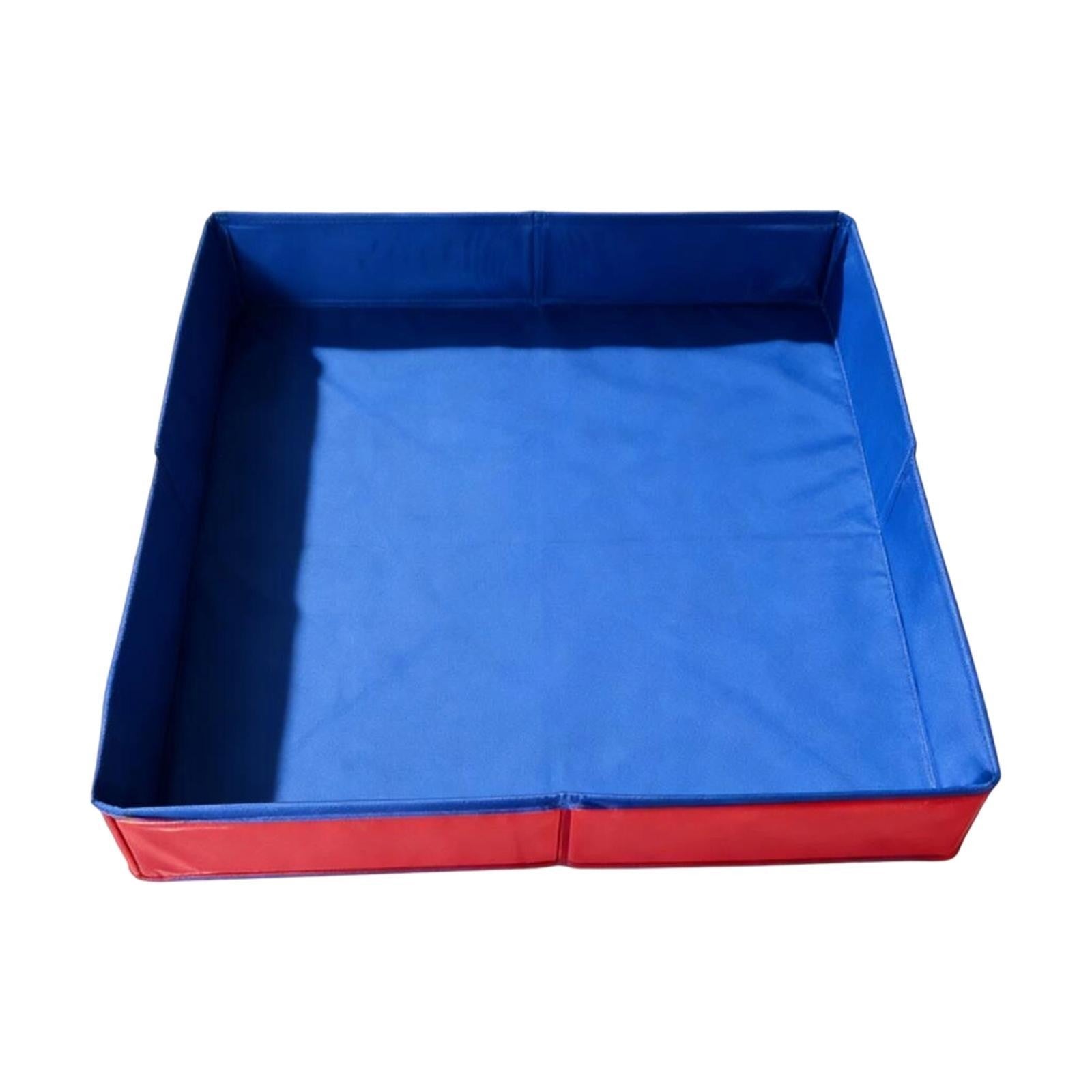 Kids Sand Pit Tray Beach Sand Play Container for Lawn Backyard Outdoor