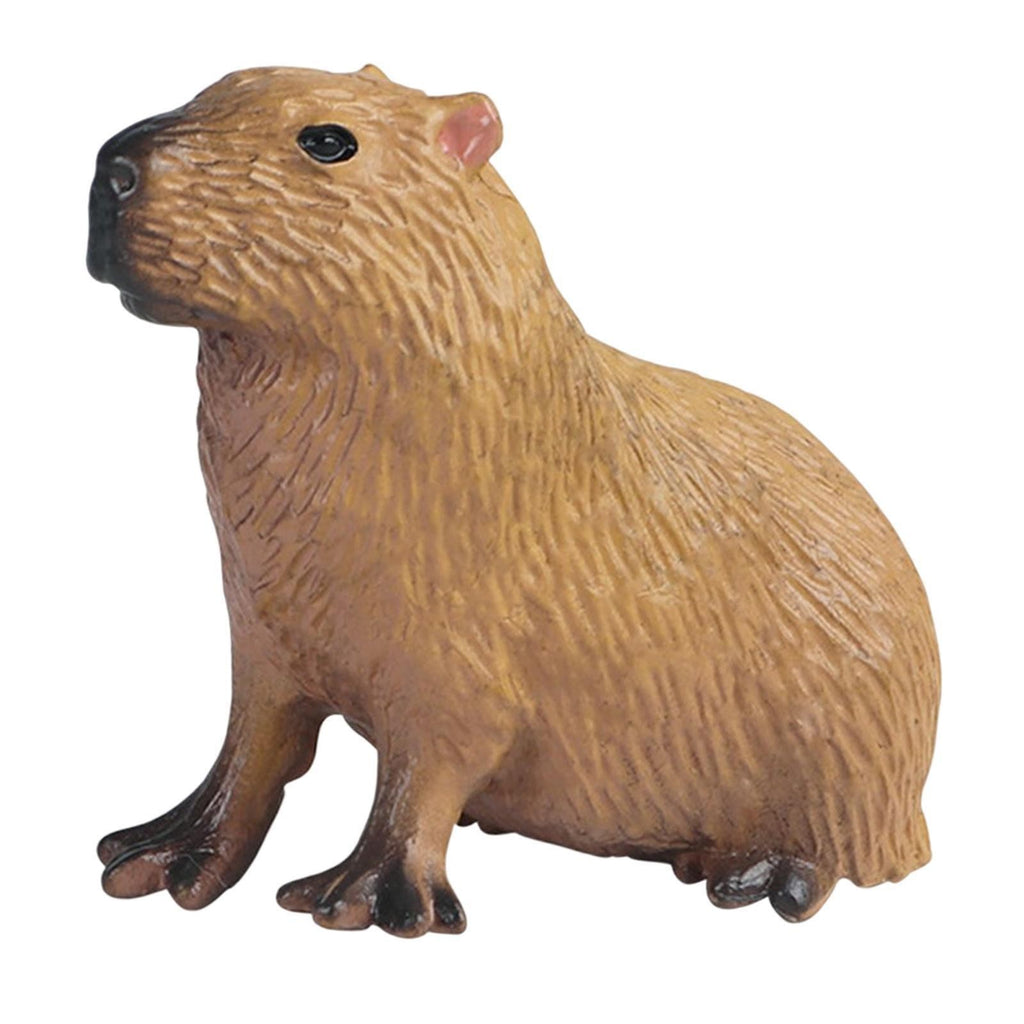 Realistic Capybara Figurines Toys Miniature for Desktop Party Birthday Gifts