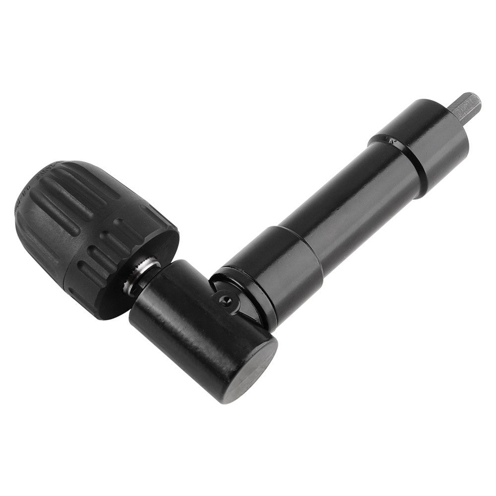 Right Angle 90° Angled Drill Attachment Adapter Metal 0.8mm-10mm 3/8-24UNF Chuck