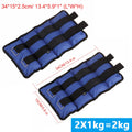 1kg 2kg Ankle Weights Leg Wrist Strap Running Training Fitness