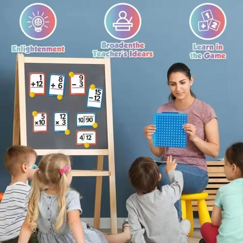 Multiplication Flash Cards Math Board Math Manipulatives Math Flash Cards Games