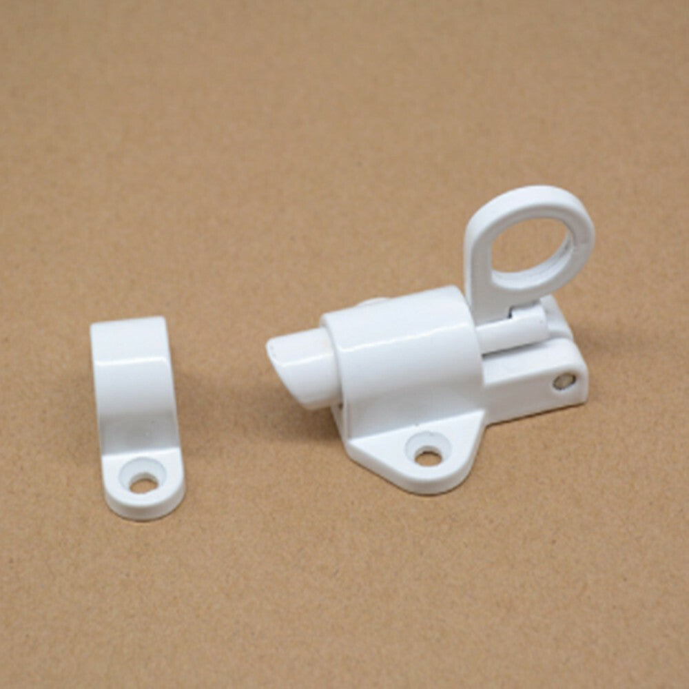 Door Latch Sprung Attic Loft Ceiling Hatch Lock Aluminium Alloy Catch Tool