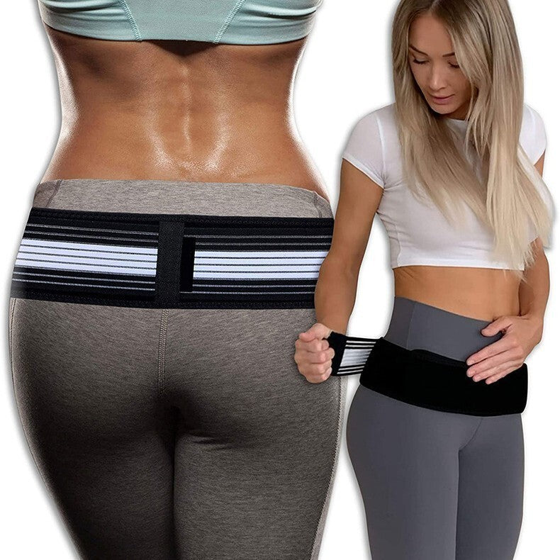 Sacroiliac SI Joint Hip Belt Pelvic Lower Back Support Belt for Women & Men UK