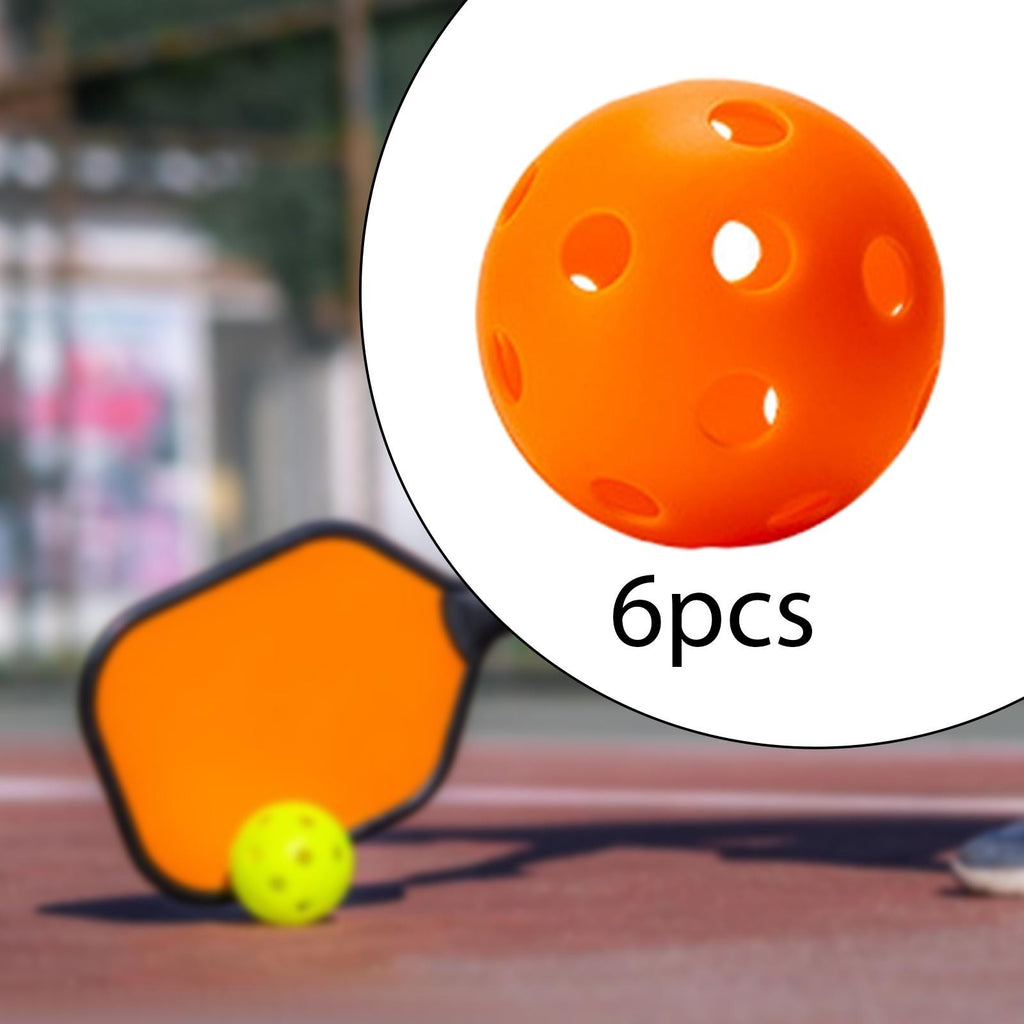 Indoor Pickleball Balls 26 Holes Pickle Balls for Training Tournament Play