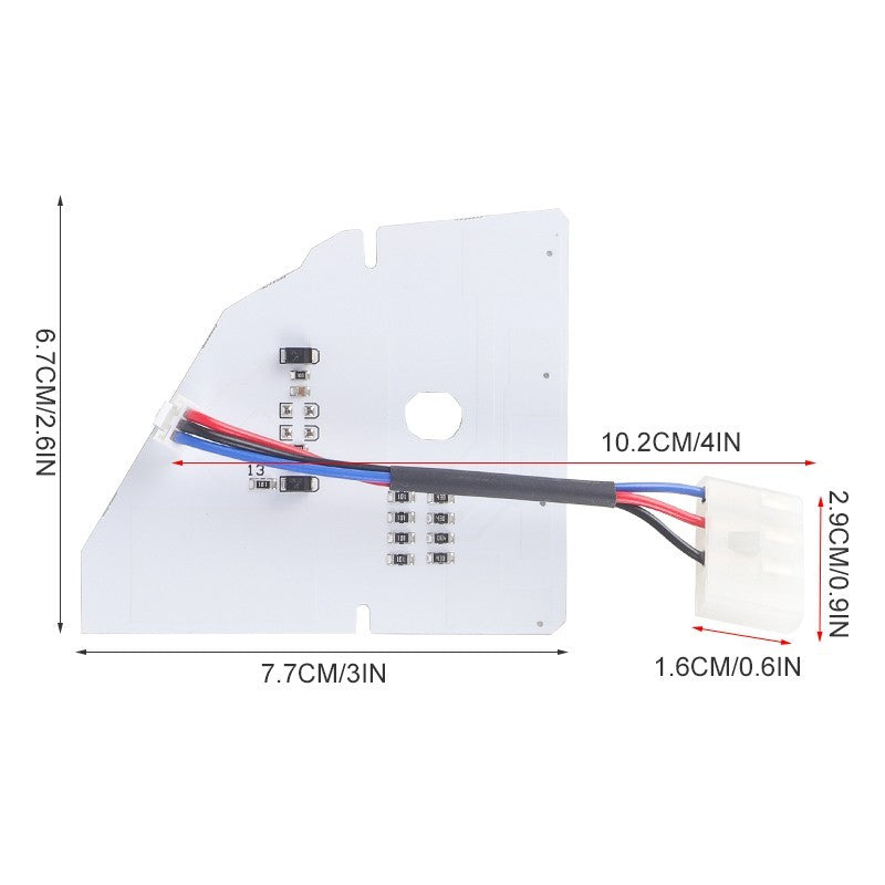 Left/Right Rear Brake Light LED Board B003339B B003338B For Nissan Qashqai J10+2