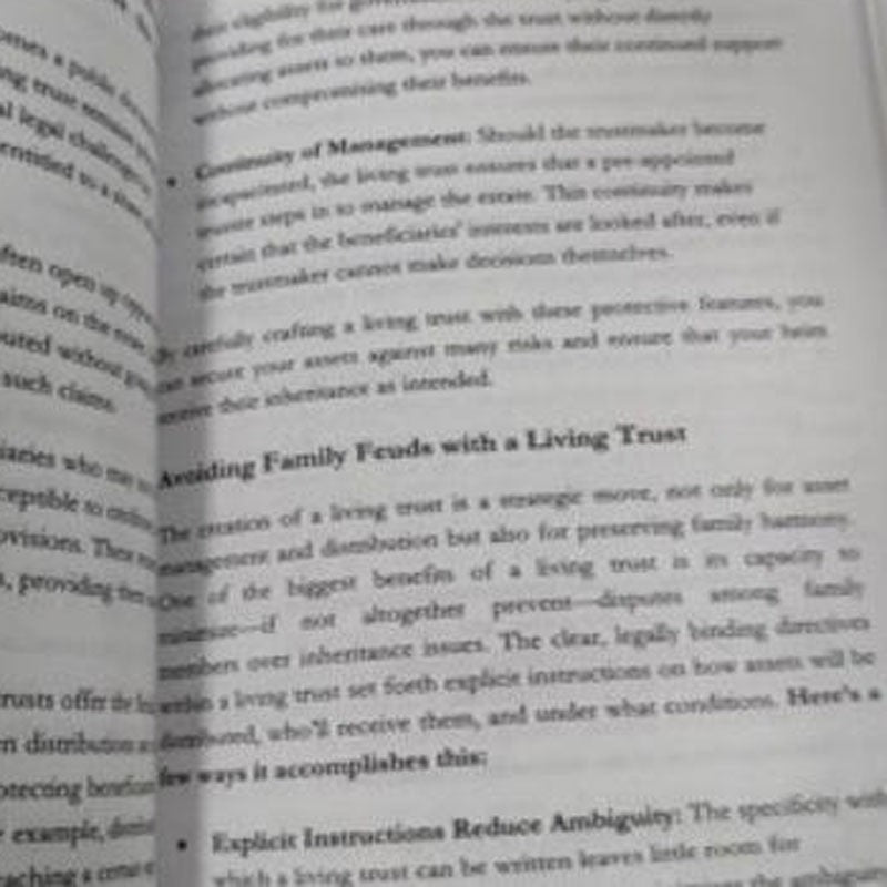 The Only Living Trusts Book You’ll Ever Need Paperback (Non-original version)