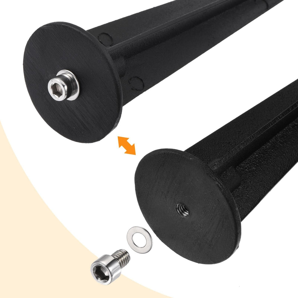 3pcs Floodlight Ground Stake 1.38x6.30Inch Spikes for LED Flood Light Aluminum