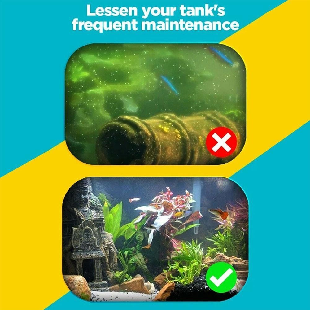 Automatic Oxygenation for Aquarium Fish Stool Suction Collector Tank of Fish UK