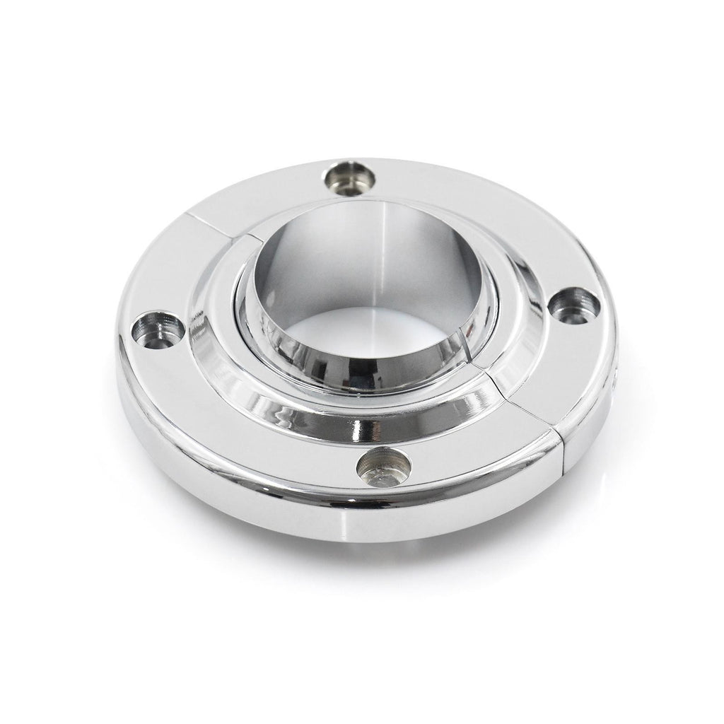Steering Column Floor Mount 2 inch Swivel Base Replacement with Screws Aluminum