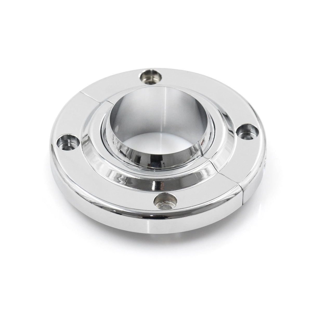 Steering Column Floor Mount 2 inch Swivel Base Replacement with Screws Aluminum