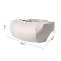 Premium Leather Leather Headrest Pillow Breathable Car Headrest Pillow