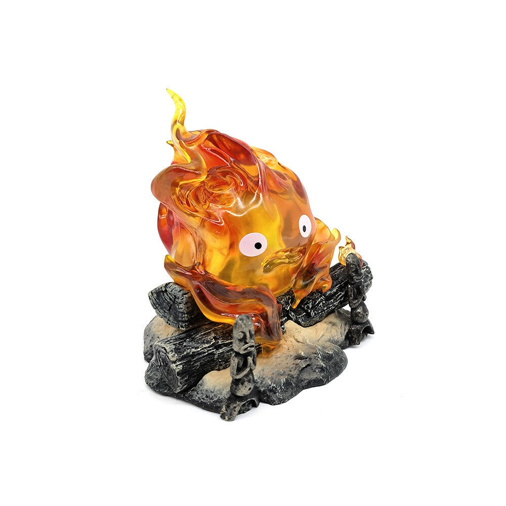 Anime Howl's Moving Castle Calcifer Resin Statue Figure Model Collection 12cm UK