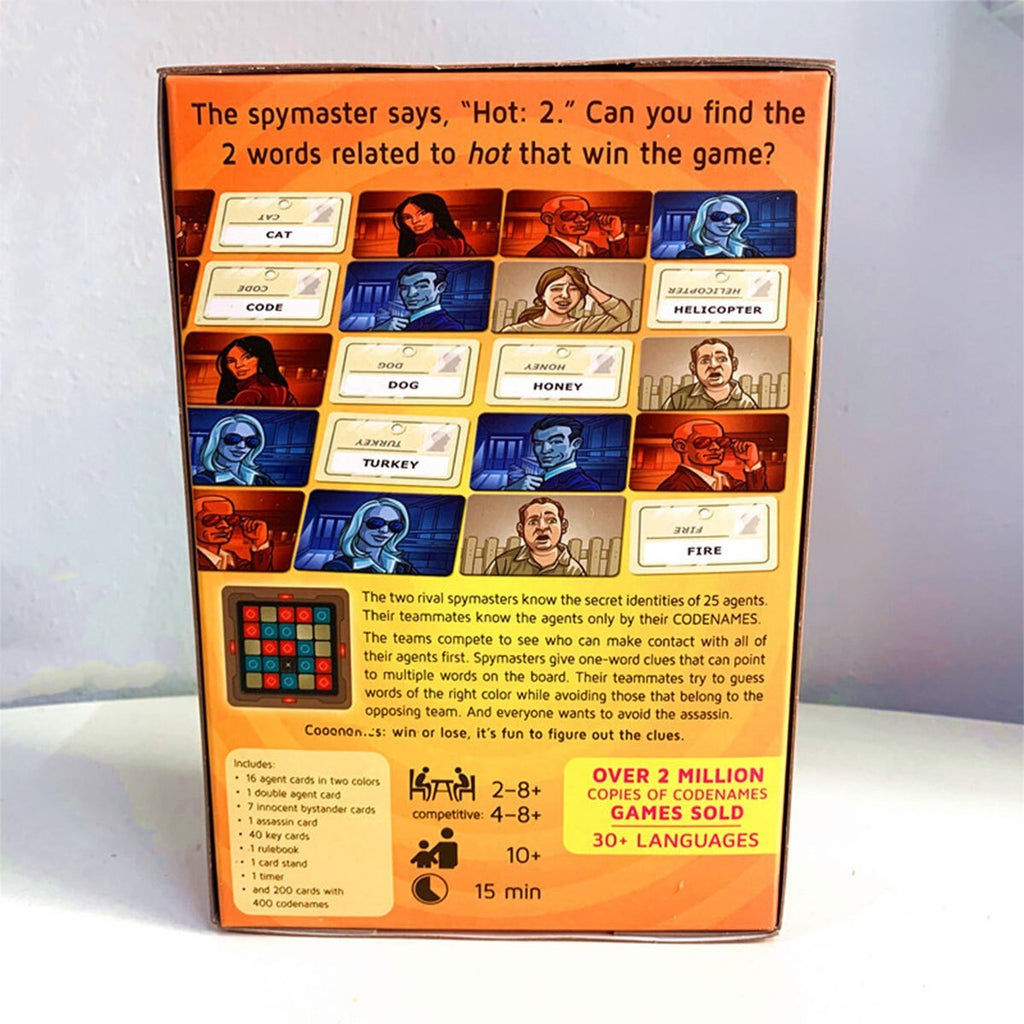 Codenames Board Game New & Sealed Adult Games Couples Parent-child interaction