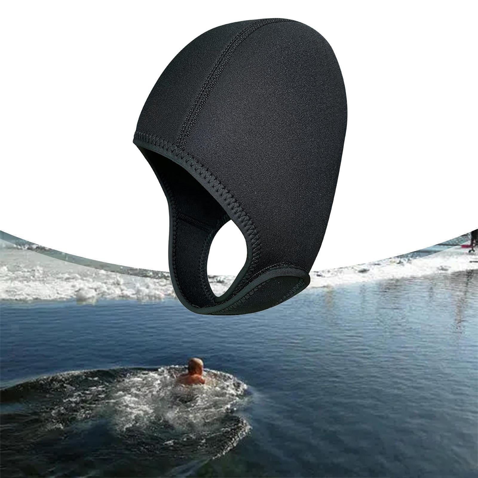 Swimming Neoprene Swim Diving Hood for Men Women Triathlon Training Winter