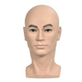 PVC 20'' Male   Mannequin Hat   Headset Jewels Display Manikin Head