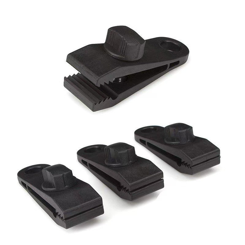 Heavy Duty Reusable Tarp Clamps – Screw-On Clips for Boats, Caravans, Camping