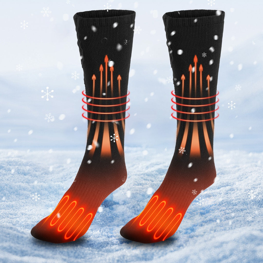 Heating Warm Heated Socks Electric Winter Men Women Ladies Thermal Feet Socks