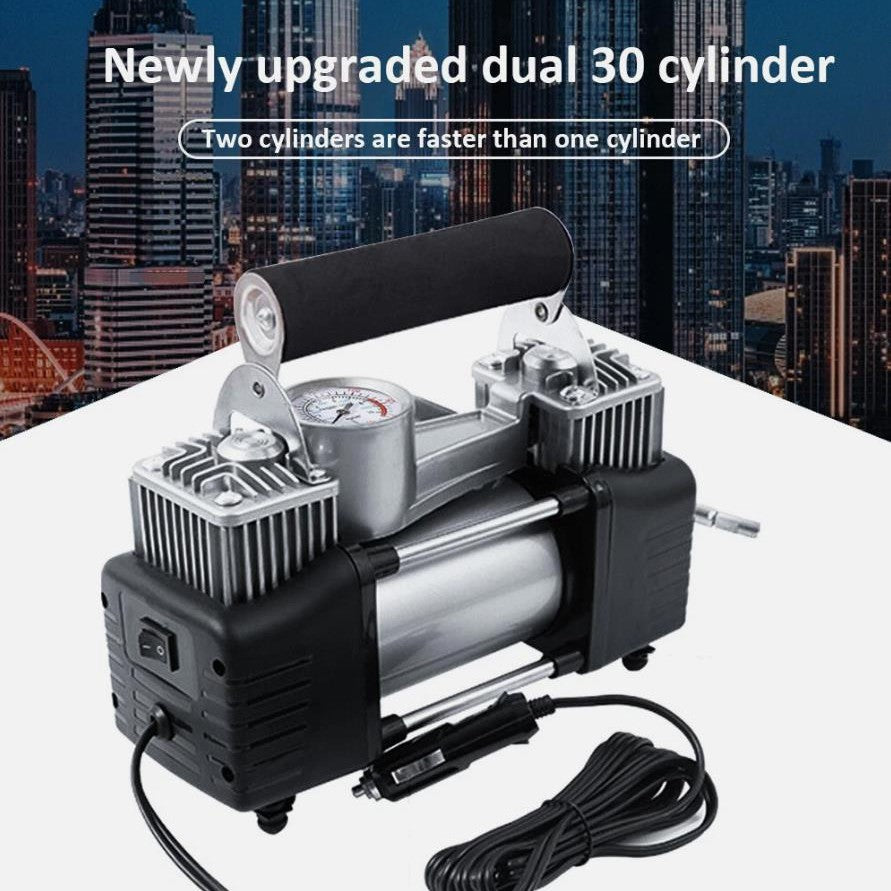 12V Heavy Duty  Electric Car Tyre Inflator 150PSI Portable Air Compressor Pump