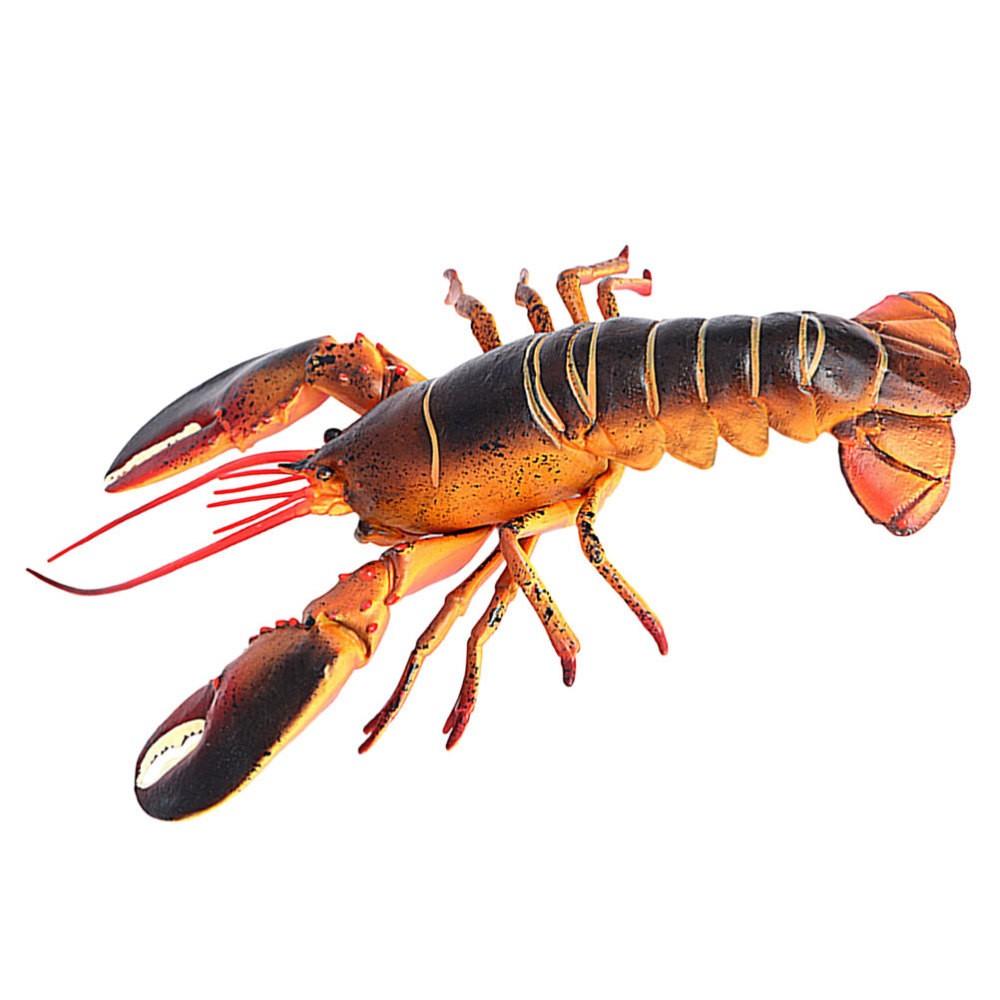 Plastic Seaside Large Lobster Decoration Simulation Figures