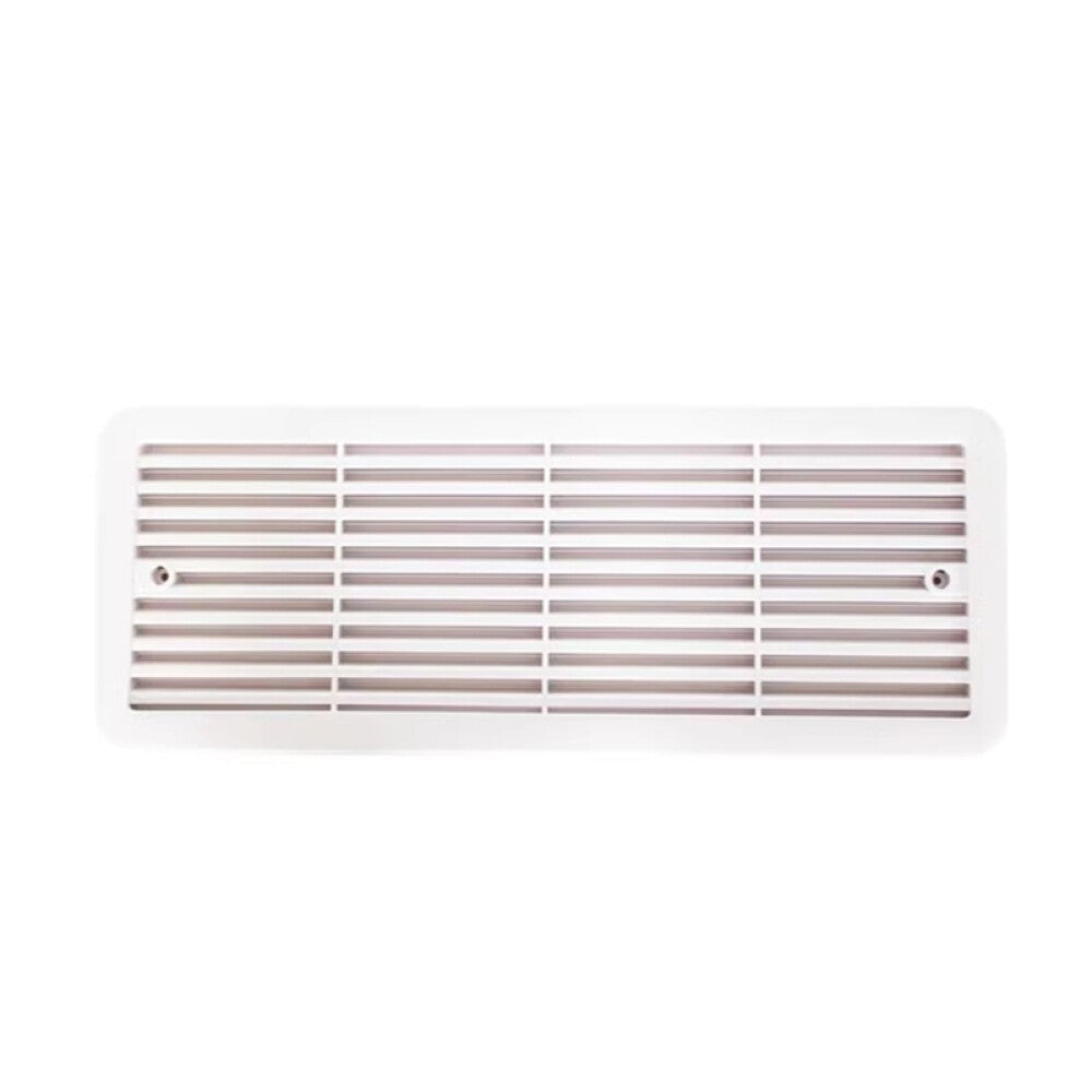 White Fridge Vent Assembly Grille cover For 483mm x 186mm Caravan Motorhome