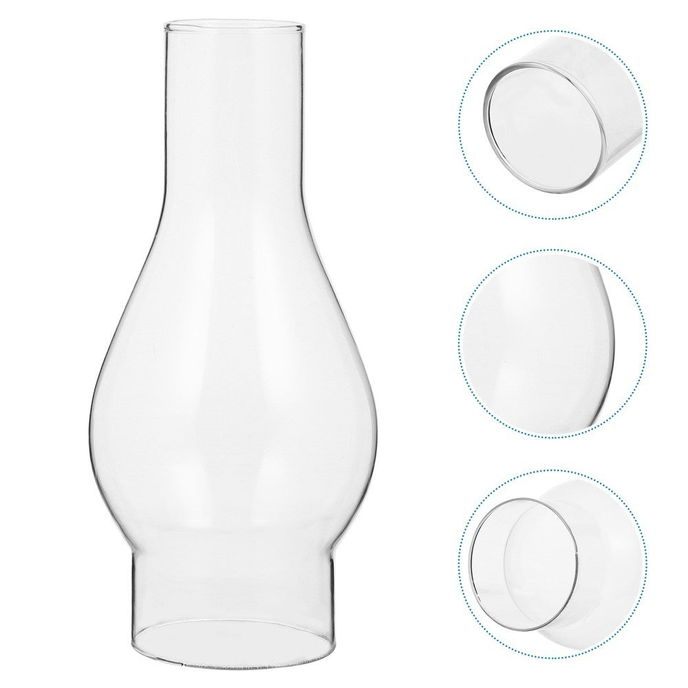 Clear Oil Lamp Chimney Glass Kerosene Lamp Chimney Glass Lamp Chimney Shade