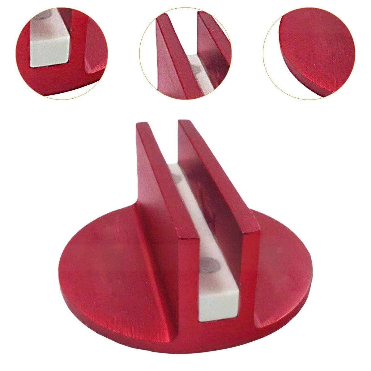 Grooved Magnetic Jack Pad Easy to Use Sturdy Socket Clip for Automotive