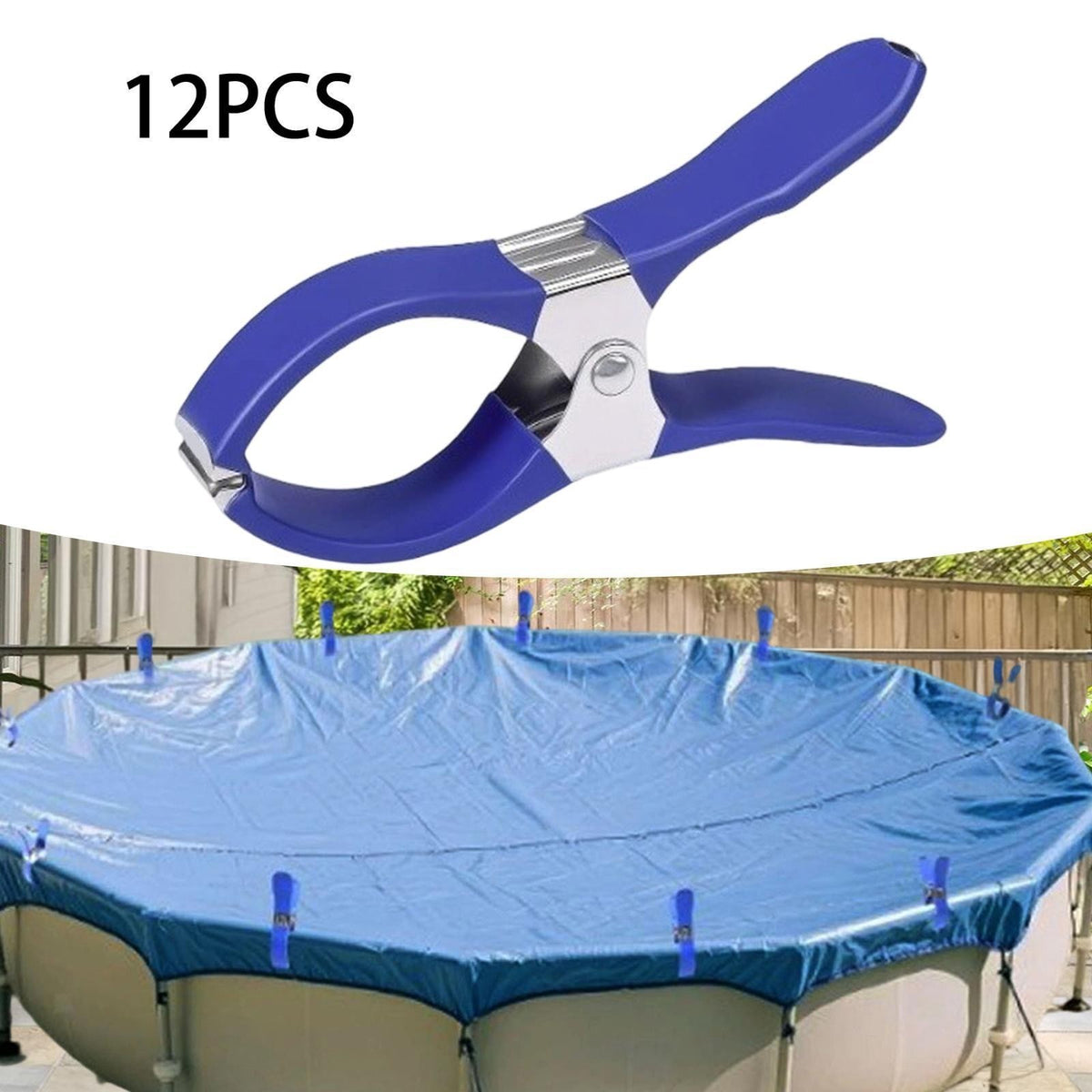 Swimming Pool Cover Clips for above Ground Pools Covers Heavy Duty Effort Saving