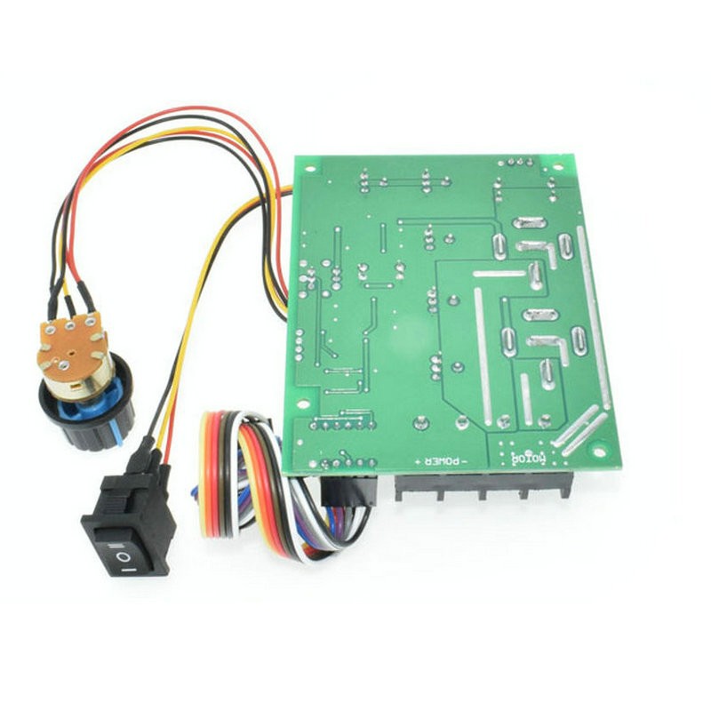 DC10-55V Reversible PWM Motor Speed Controller Switch Control 12V 24V 36V 60A