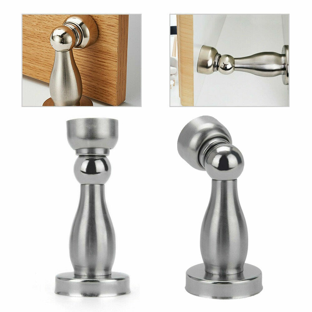 Magnetic Door Stop Holder Catch Stops Hook Wedge Stainless Steel Door Stopper
