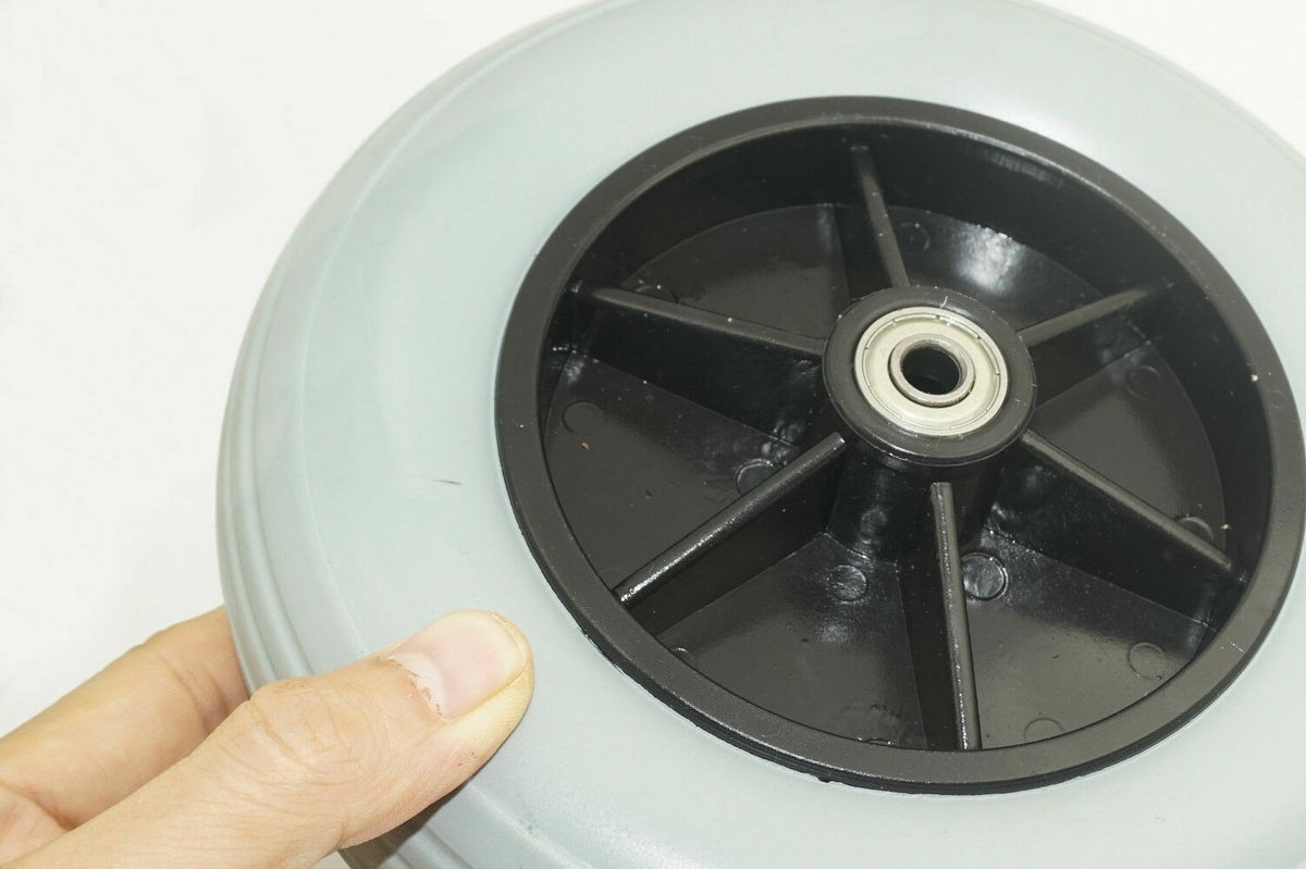 1 pair of 8" Front Castor Wheels for many Standard Wheelchairs 200x50mm