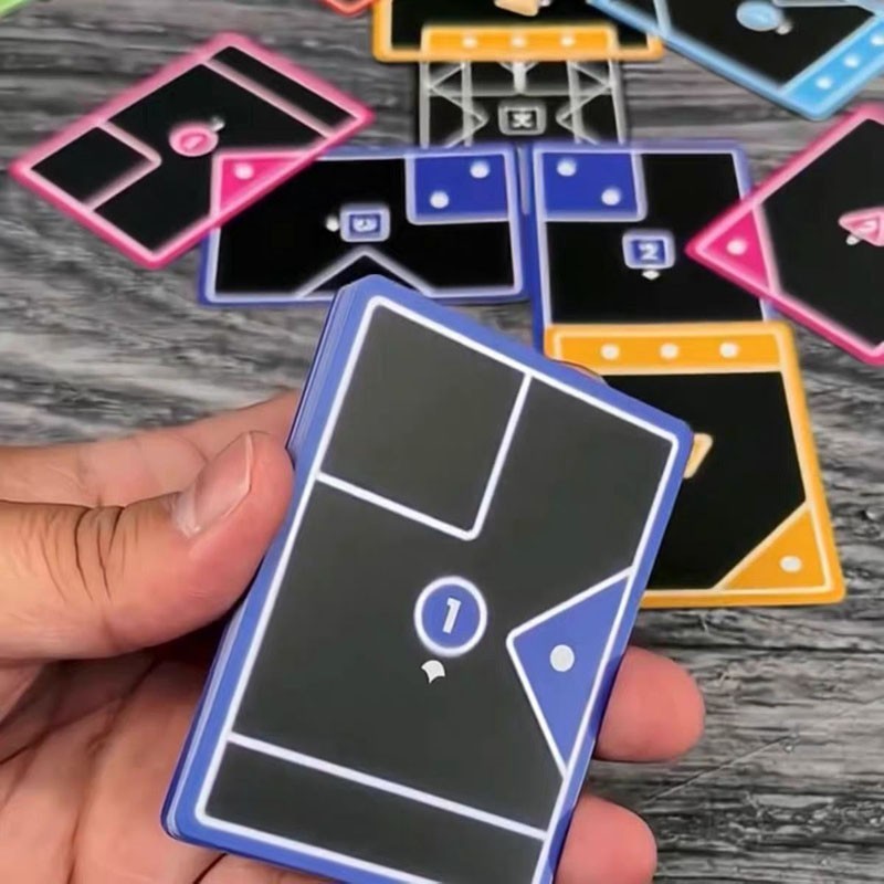 TACTA Taku Tabletop Game Set With Fast-Paced Color Matching Strategy Party Hot