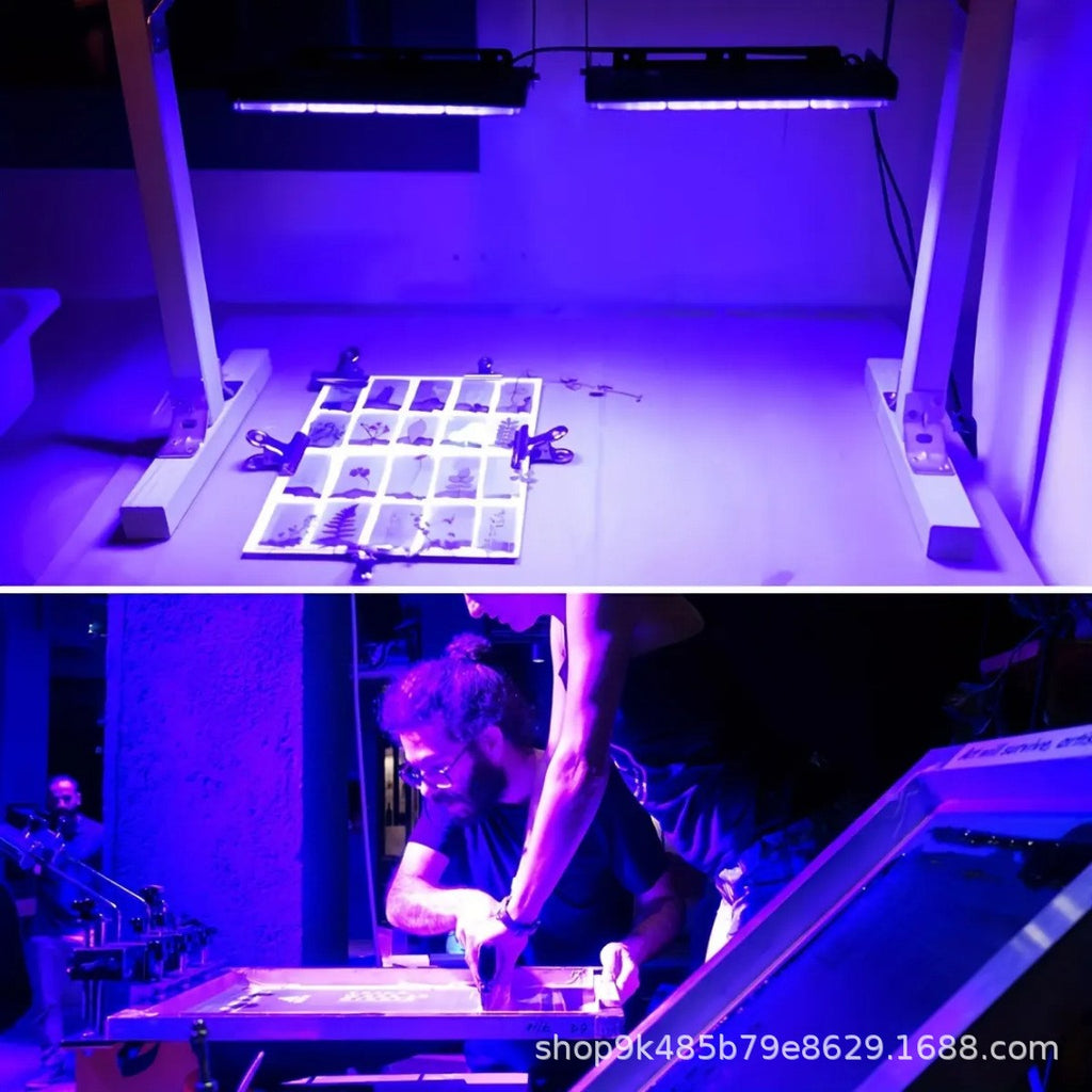 USB 100W purple light 395nm UV curing lamp fluorescent detection lamp shado