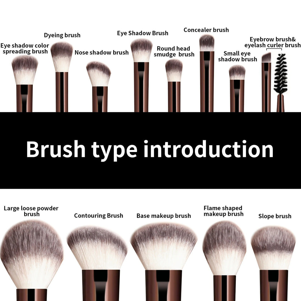 13 Pcs/ Set Makeup Brush Kit Real Techniques Naturale Foundation Powders UK