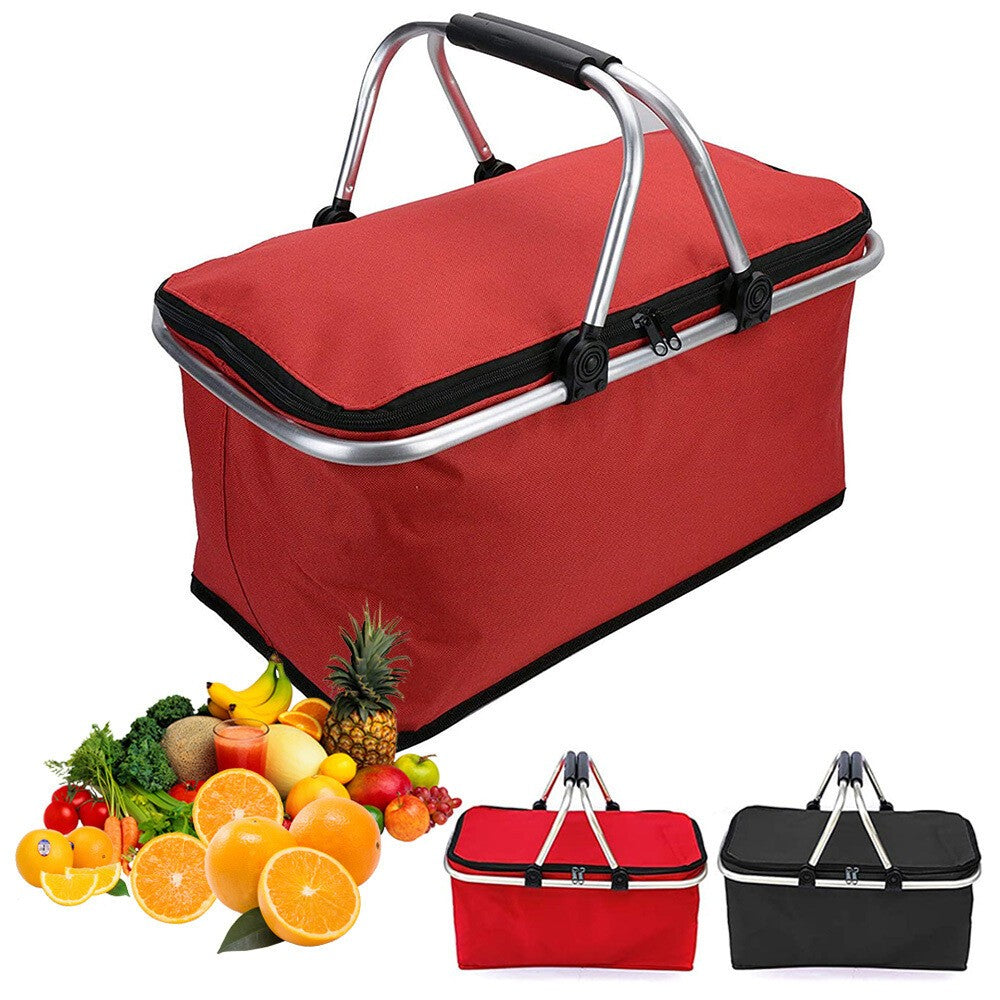 30L Extra Large Cooling Cooler Cool Bag Box Picnic Camping Food Ice Drink Lunch