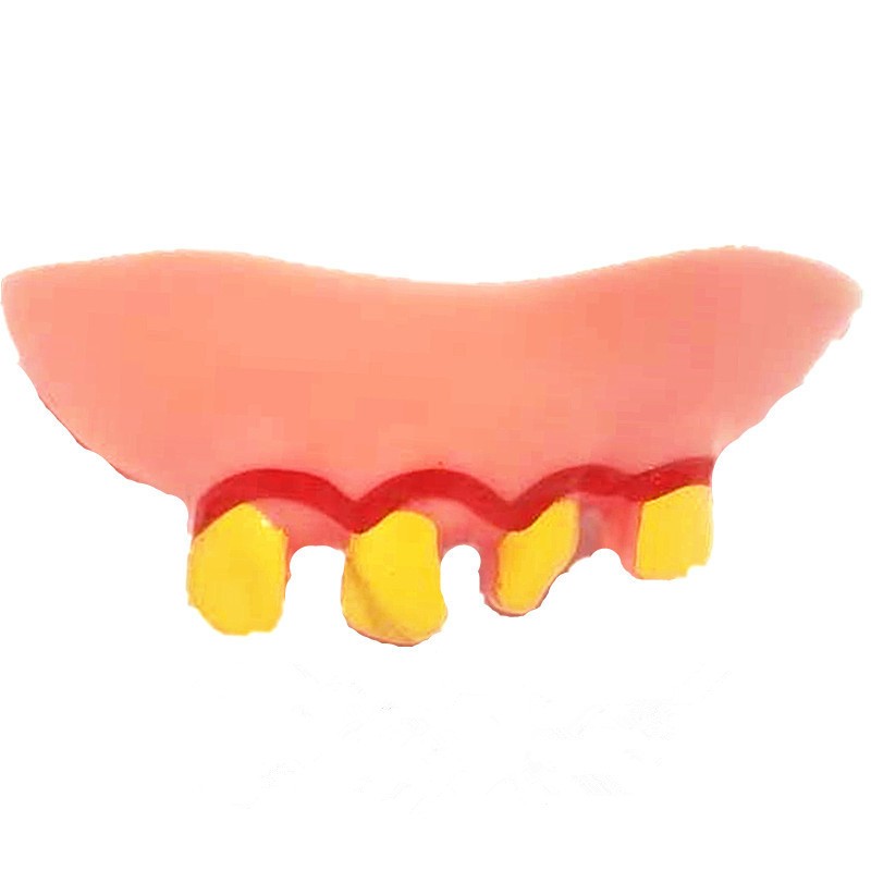 5x Novelty Rubber Ugly False Teeth Costume Party  Dress Up Props