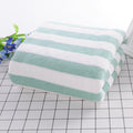 Small/Large Beach Towels Soft Absorbent Striped Towels Home Bath Towel