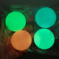 12 Glorbs Balls Ceiling Balls Bounce Back to U ,Glow in The Dark Sticky Balls