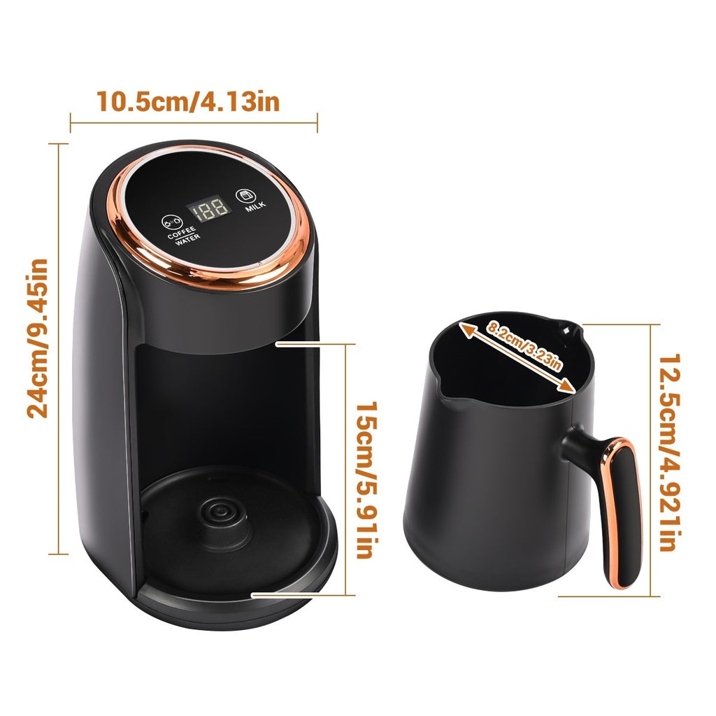300ml Electric Turkish Greek Coffee Maker Boiled Tea Coffee Espresso Machine UK