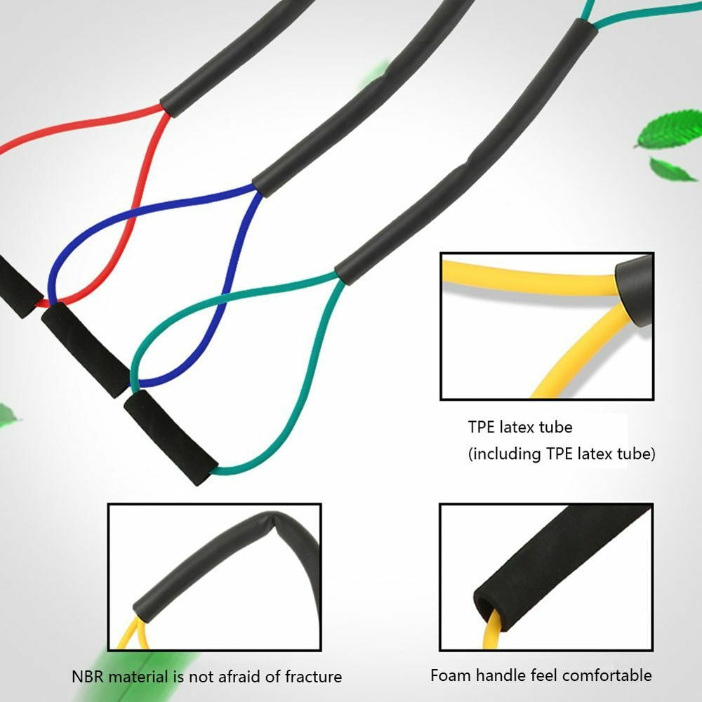 MMA Shadow Boxing Resistance Band Rubber Speed  Training Pull Rope Equipment