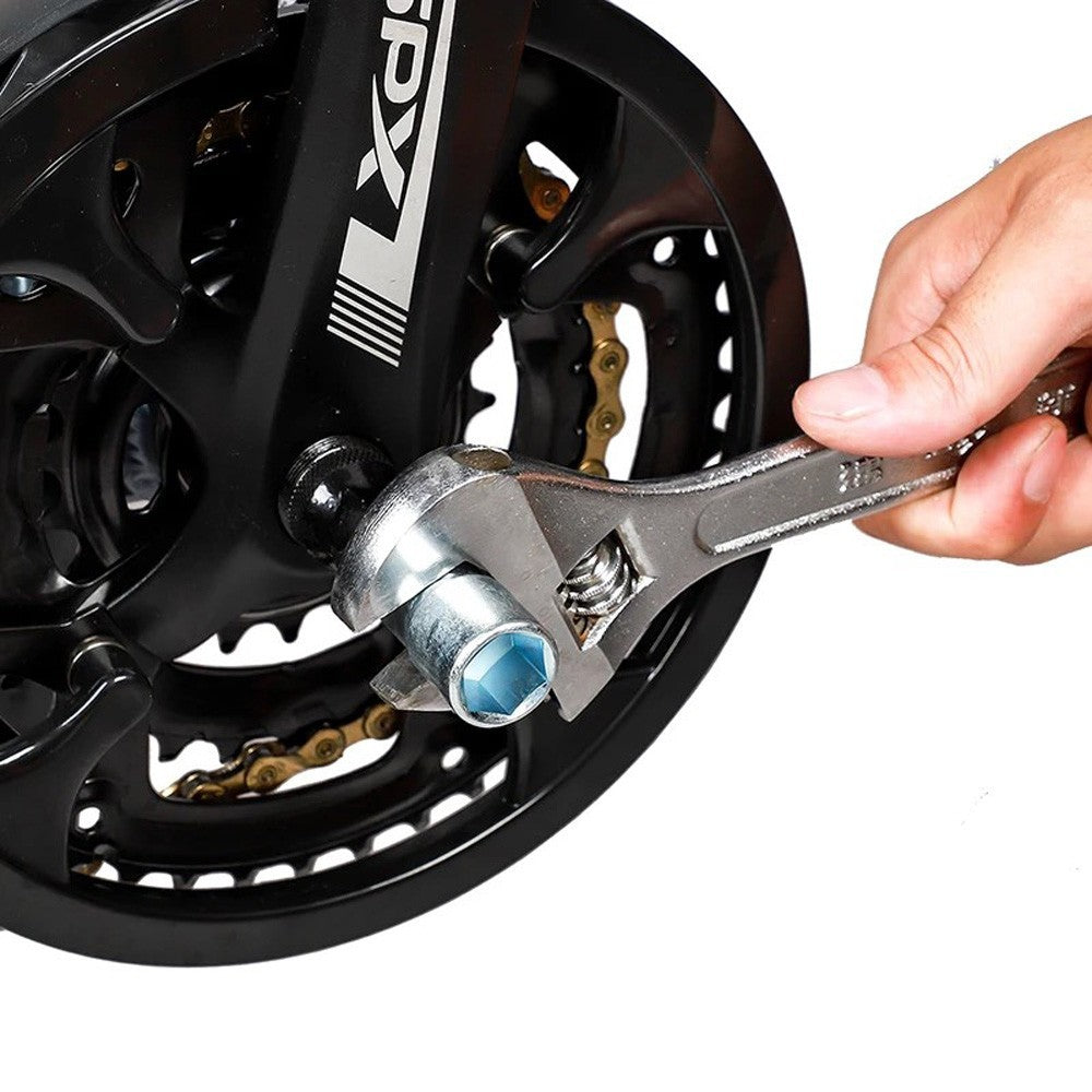 6PCS Bicycle Repair Kits Bike Cassette Crank Chain Whip Spanner Removal Tools