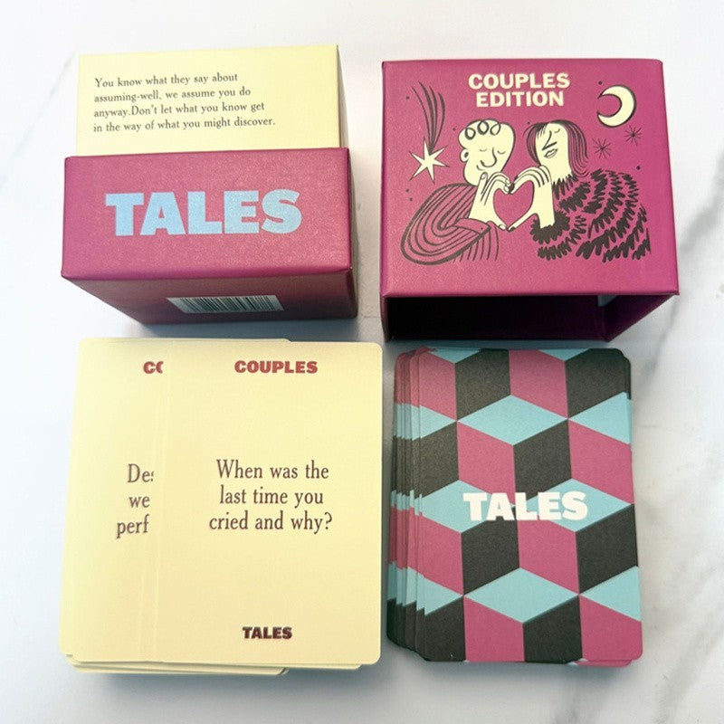 Tales Conversation Starter Cards Card Game For Family/Couples Edition Board Game