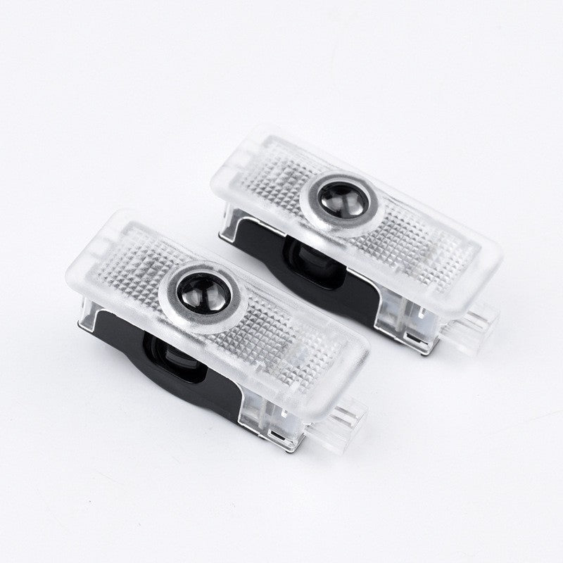 2x LED Door Shadow Light Welcome Project Lamp for Mercedes Benz CLA CLS C Class