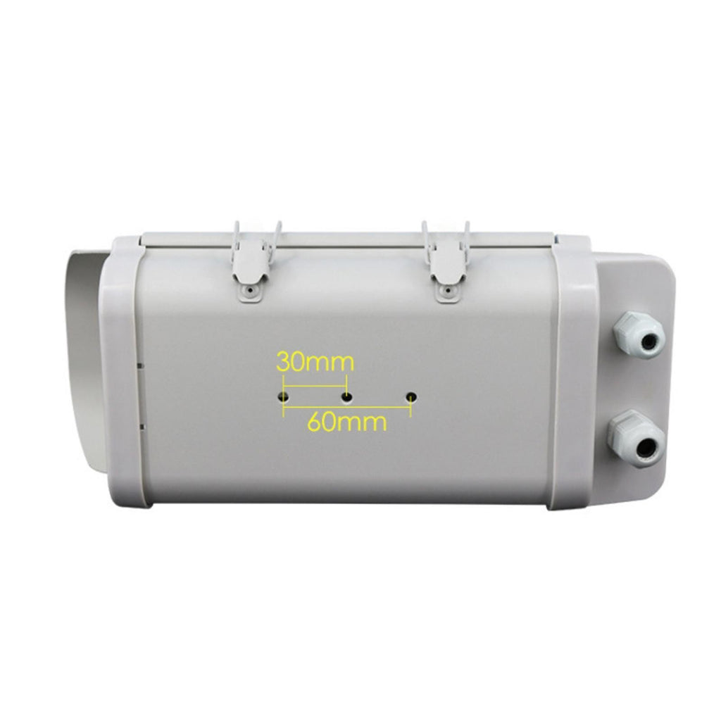 CCTV Security Camera Housing, Aluminum Alloy Design, Clear Glass for Outdoor Use