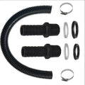 25mm Water Butt Connector Pipe Link Kit Downpipe Rain Barrel Connecting Hose