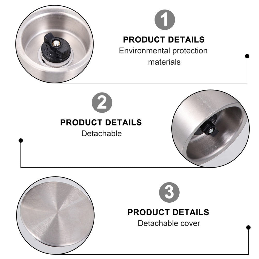 1Pc Stainless Steel Manual Pepper Mill Sauce Grinder Pepper Mill Kitchen Tool